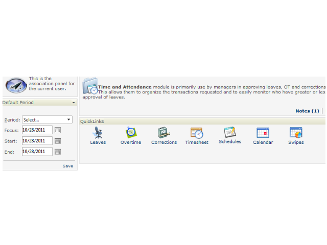 Employee Time and Attendance portal
